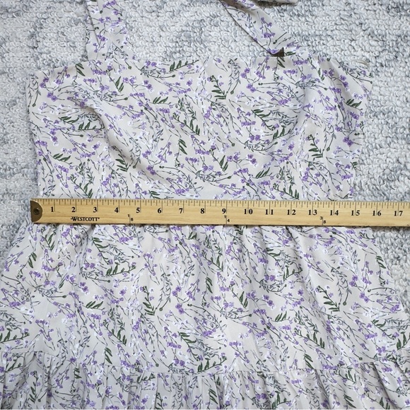 Chelsea28 Lavender Floral Sleeveless Maxi Dress Size Small‎ Flowy NEW - Picture 11 of 16